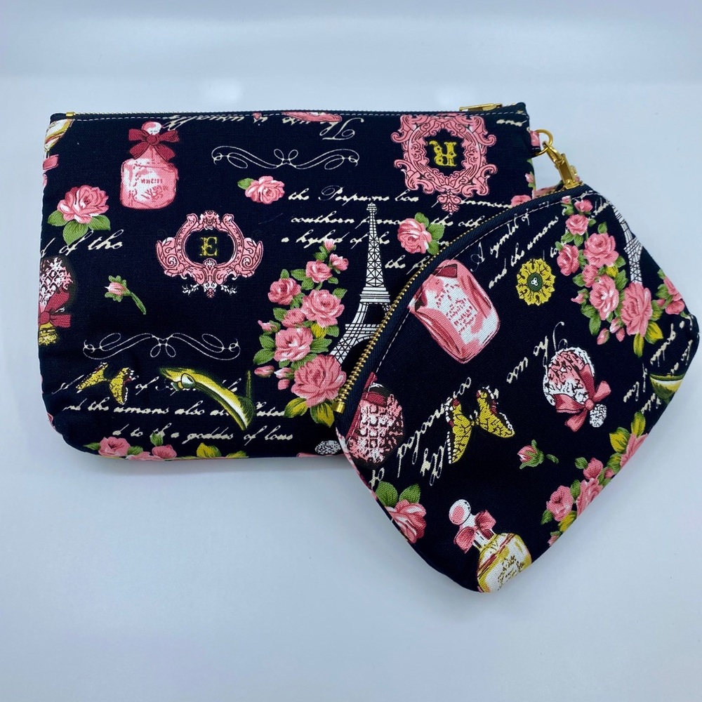 Paris inspired Travel Pouch
